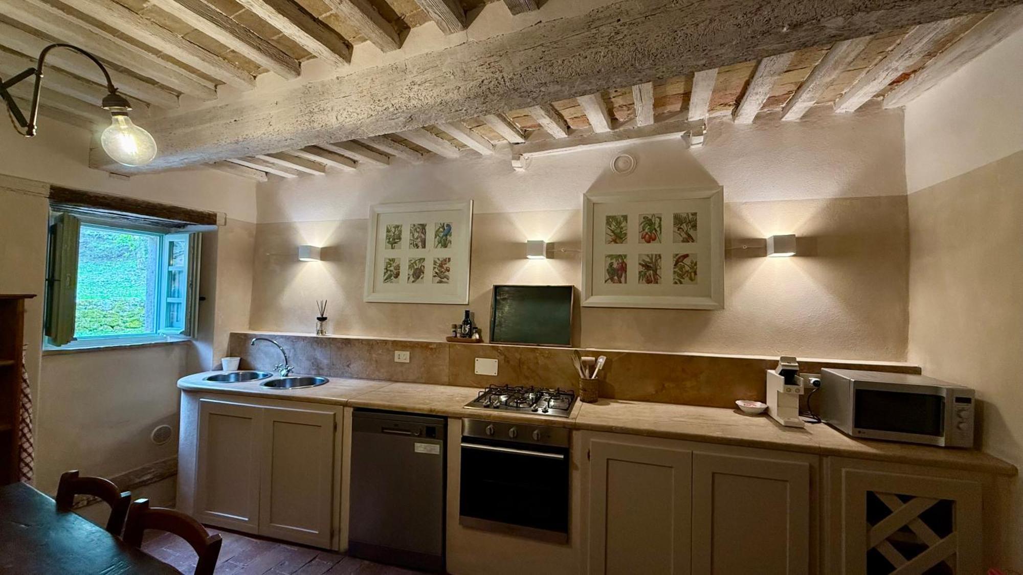 Casa Di Pietro In Vivo D'Orcia, Pool 빌라 외부 사진