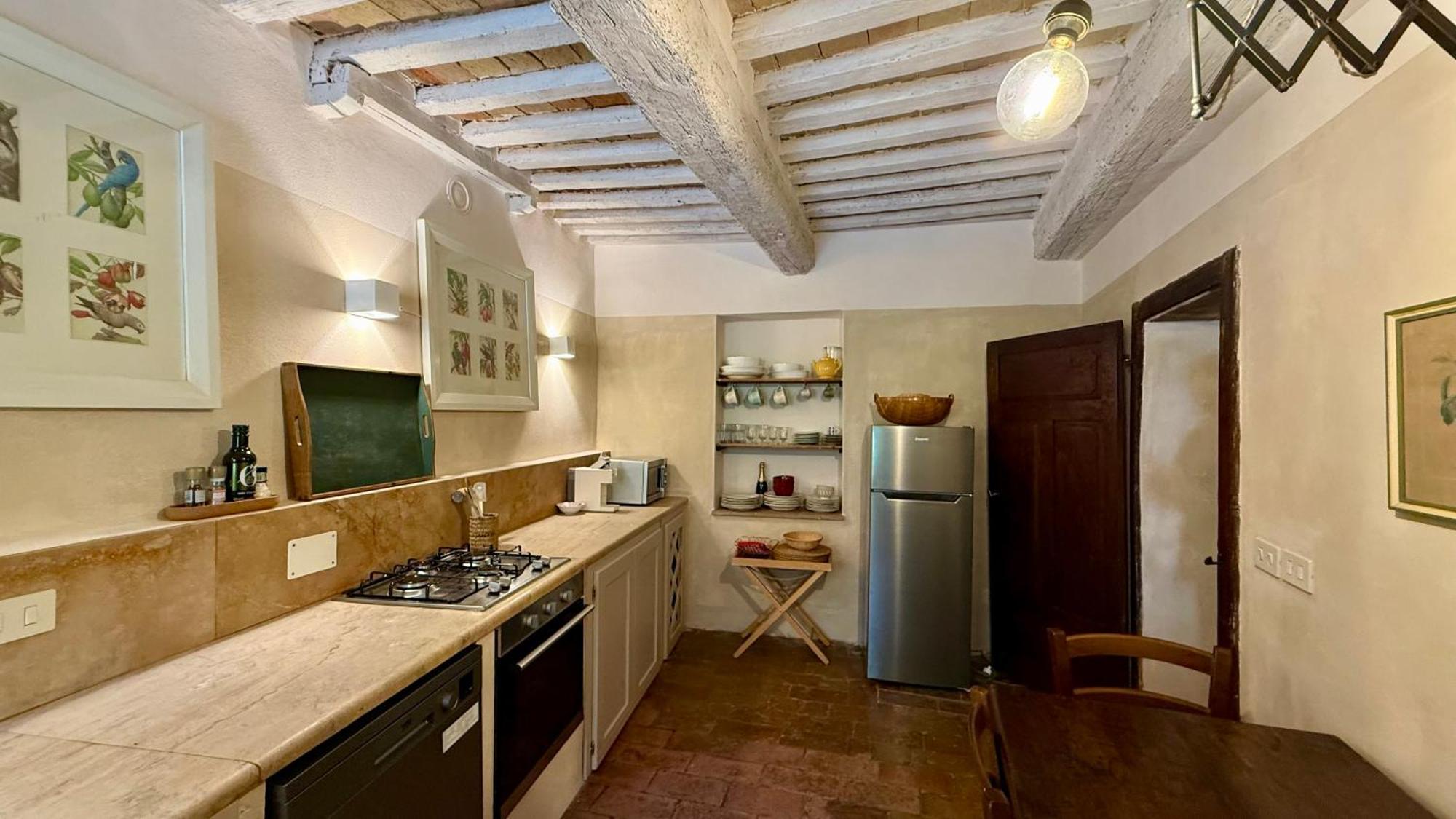 Casa Di Pietro In Vivo D'Orcia, Pool 빌라 외부 사진